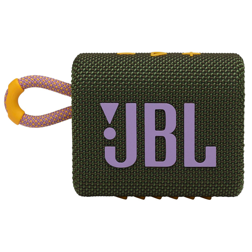 JBL Go 3 - Portable Mini Bluetooth Speaker, big audio and punchy bass, IP67 waterproof and dustproof, 5 hours of playtime, speaker for home, outdoor and travel (Red)