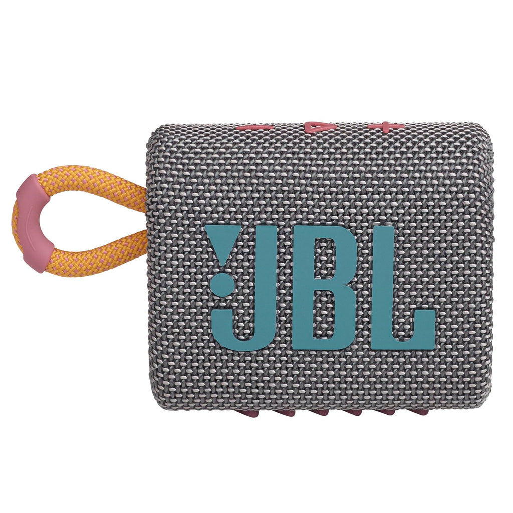 JBL Go 3 - Portable Mini Bluetooth Speaker, big audio and punchy bass, IP67 waterproof and dustproof, 5 hours of playtime, speaker for home, outdoor and travel (Red)