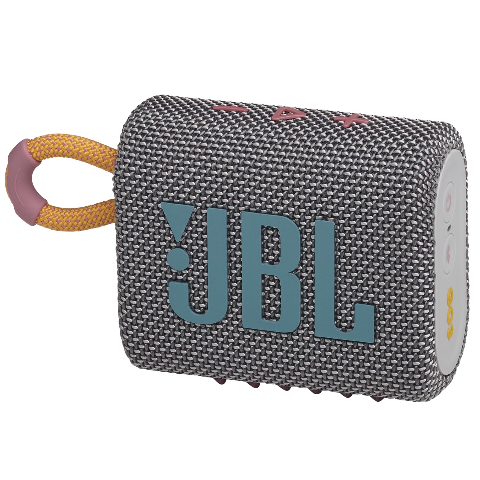 JBL Go 3 - Portable Mini Bluetooth Speaker, big audio and punchy bass, IP67 waterproof and dustproof, 5 hours of playtime, speaker for home, outdoor and travel (Red)