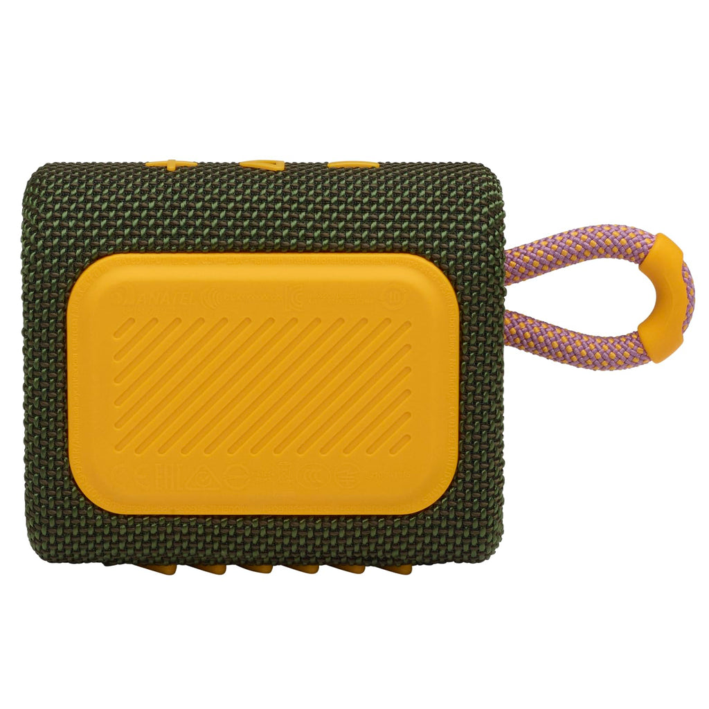JBL Go 3 - Portable Mini Bluetooth Speaker, big audio and punchy bass, IP67 waterproof and dustproof, 5 hours of playtime, speaker for home, outdoor and travel (Red)