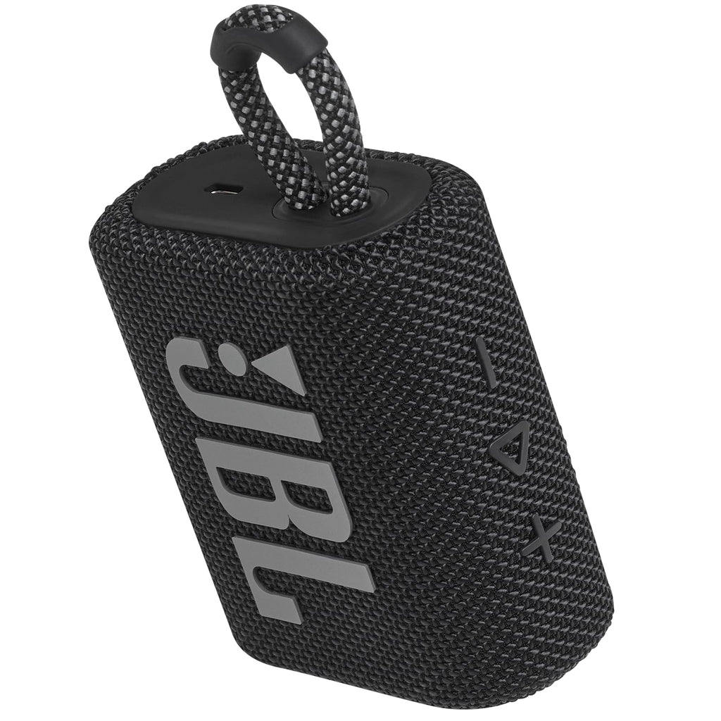 JBL Go 3 - Portable Mini Bluetooth Speaker, big audio and punchy bass, IP67 waterproof and dustproof, 5 hours of playtime, speaker for home, outdoor and travel (Red)