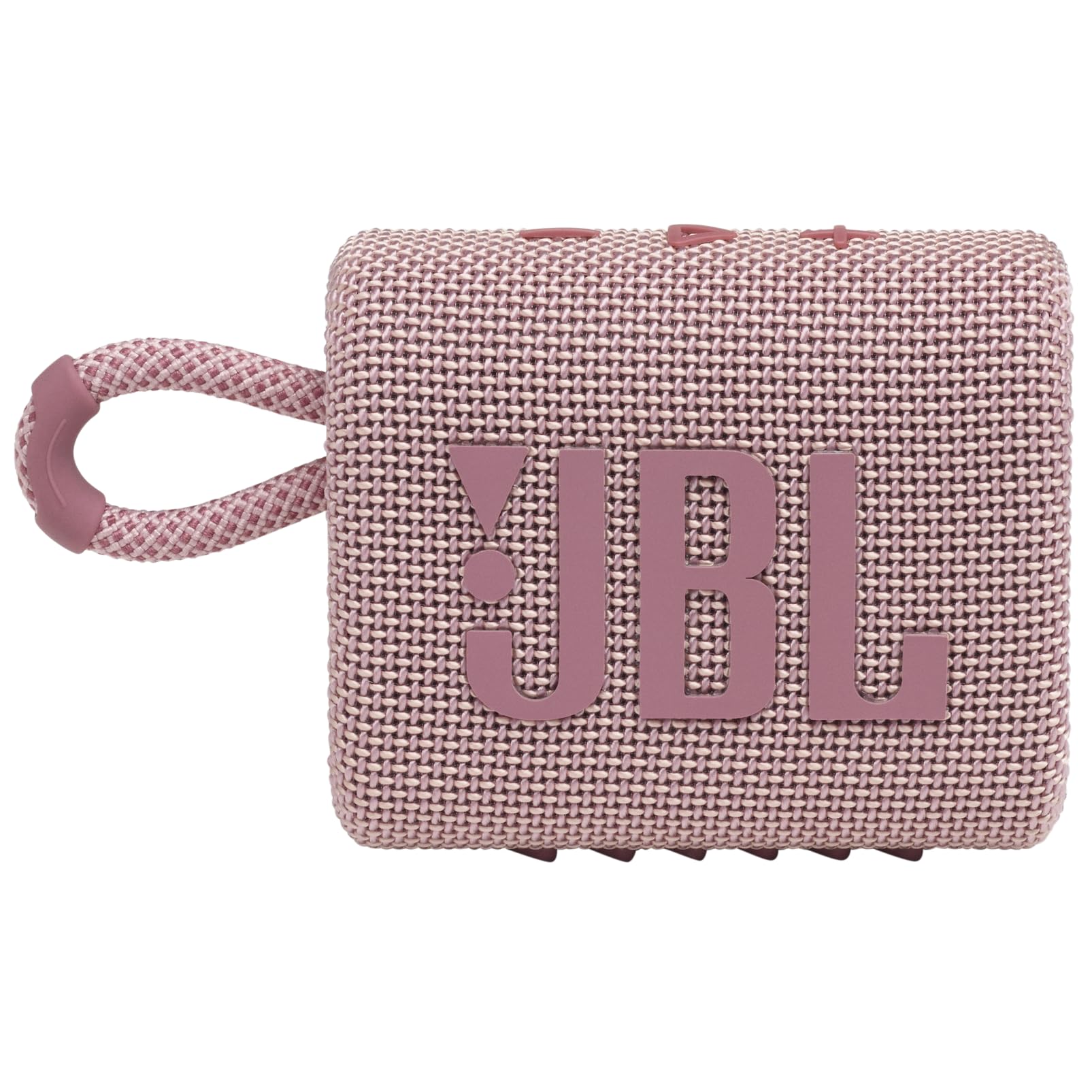 JBL Go 3 - Portable Mini Bluetooth Speaker, big audio and punchy bass, IP67 waterproof and dustproof, 5 hours of playtime, speaker for home, outdoor and travel (Red)